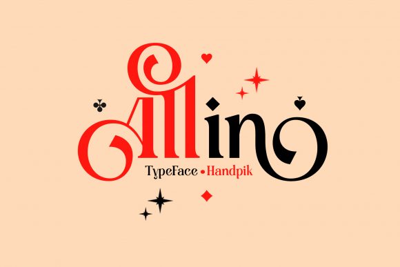 Allin: A Premium Serif Font for Stronger Brand Communication