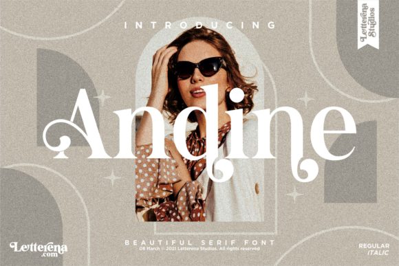 Andine Font: A Classy Typeface for Building Brand Trust