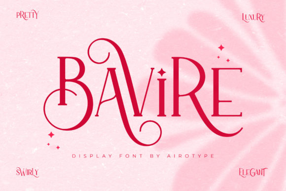 Bavire Font: A Stylish Serif for Branding and Creative Projects