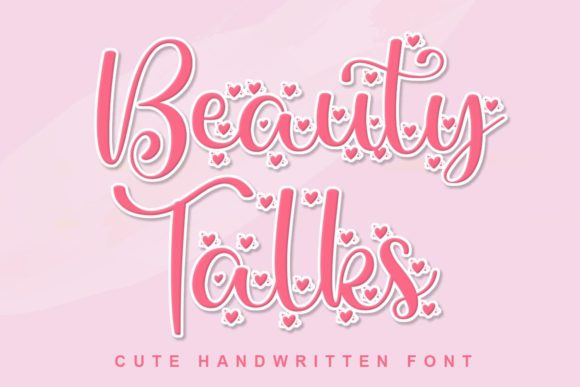 Beauty Talks: The Handwritten Font That Elevates Your Brand's Typography