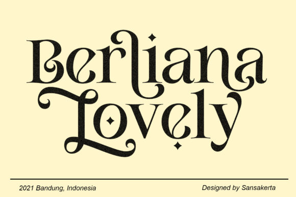Berliana Lovely: A Typeface for Timeless Editorial Design