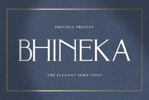 Bhineka Font: A Versatile Typeface for Editorial Excellence