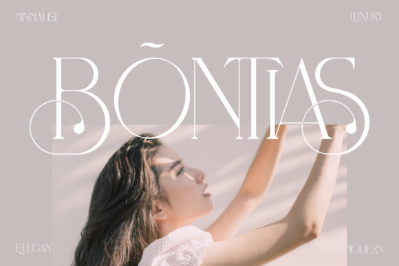 Bontias Font: A Luxury Typeface for Memorable Brand Content