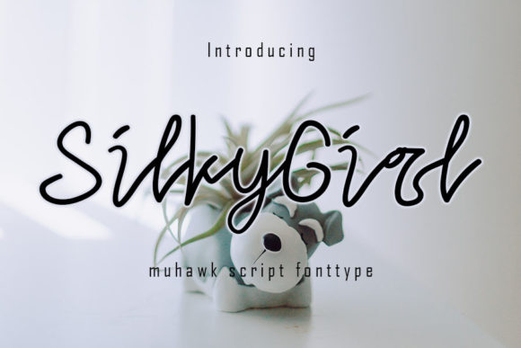 Bring Elegance to Your Creations with the Silky Girl Font