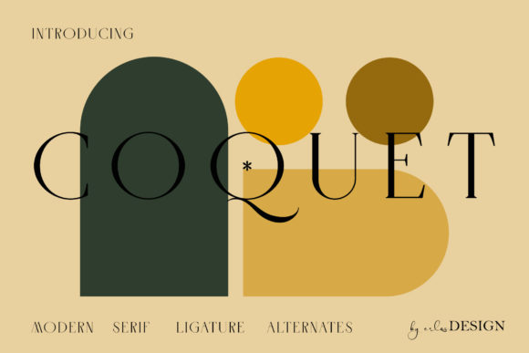 Coquet Font Review: A Stylish Typeface for Polished Branding