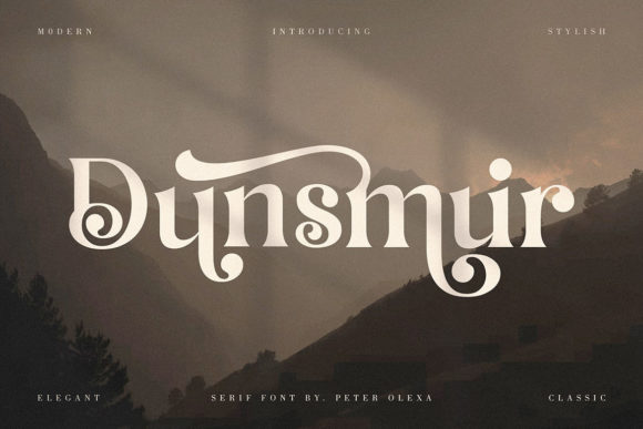 Dunsmuir Font: A Stylish Typeface for Modern Web Design