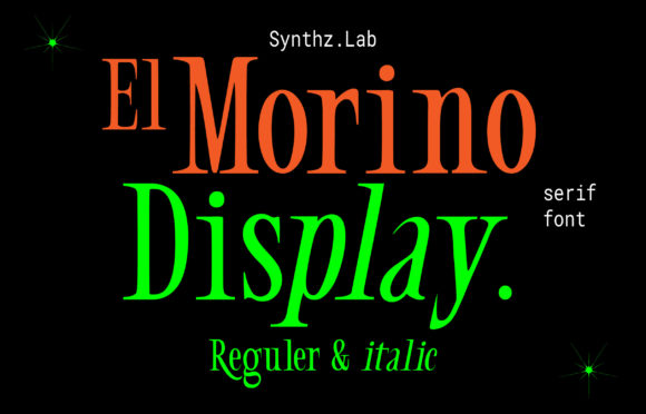 El Morino: A Serif Typeface That Elevates Campaign Design
