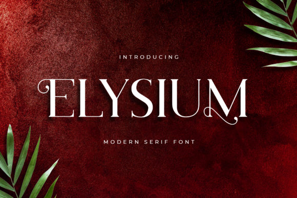Elysium: A Thoughtful Serif for Designers