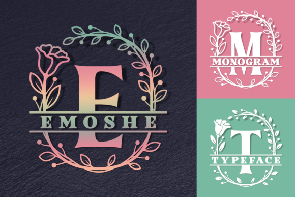 Emoshe: A Decorative Typeface for Makers and Creators