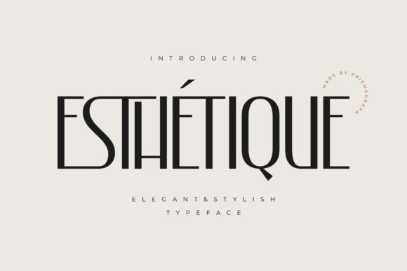 Eshetique: A Premium Sans Serif Font for Modern Branding