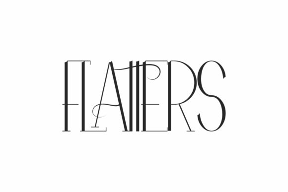 Flatters Font: A Premium Typeface for Professional Branding