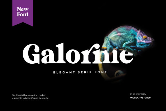 Galorine Font Review: A Bold Serif for Strong Brand Statements