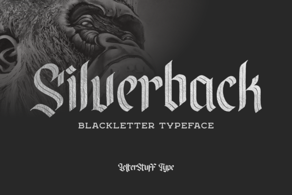 Introducing Silverback: A Refined Blackletter Typeface for Creative Branding
