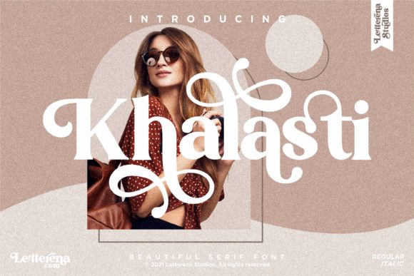 Khalasti: A Serif Typeface That Elevates Digital Design