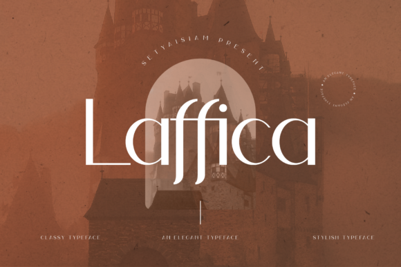 Laffica: A Delicate Sans Serif Typeface for Editorial Design