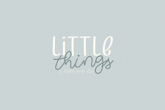 Little Things Duo: A Font That Elevates Your Brand with Charm