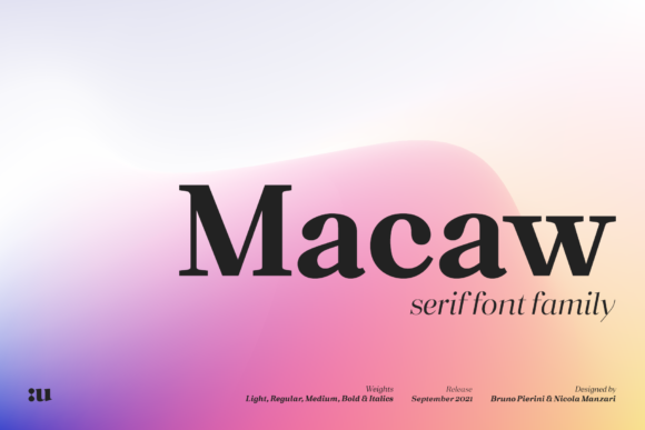 Macaw Font – A Professional Typeface for Your Brand