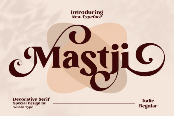 Mastji Font: A Slab Serif for Strong Brand Campaigns