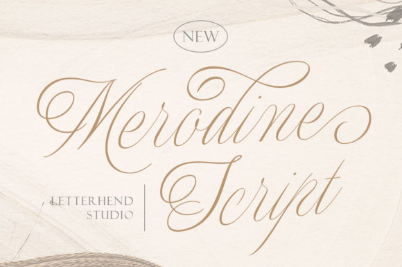Merodine: A Handwritten Font for Editorial Elegance