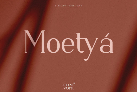 Moetya: A Versatile Serif Typeface for Creative Branding
