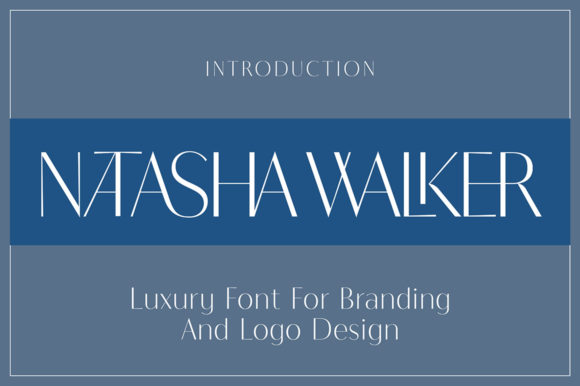 Natasha Walker: A Versatile Sans Serif Typeface for Digital Design