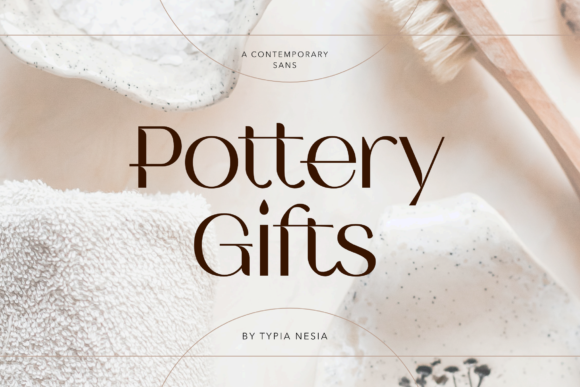 Pottery Gifts Font: A Delicate Touch for Your Brand