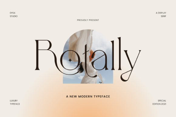 Rotally Font Review: A Luxurious Serif for Creative Branding