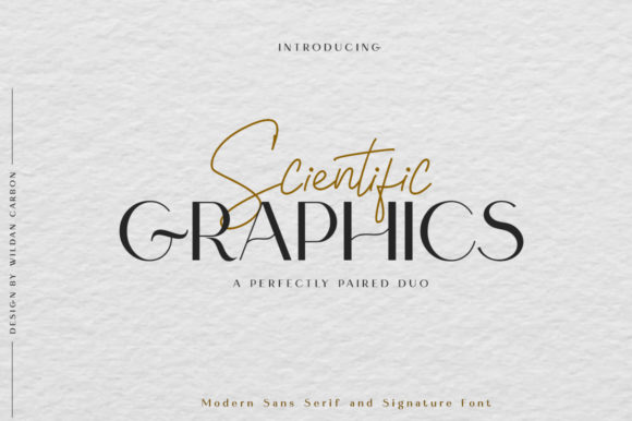 Scientific Graphics Font: A Modern Typeface for Marketers