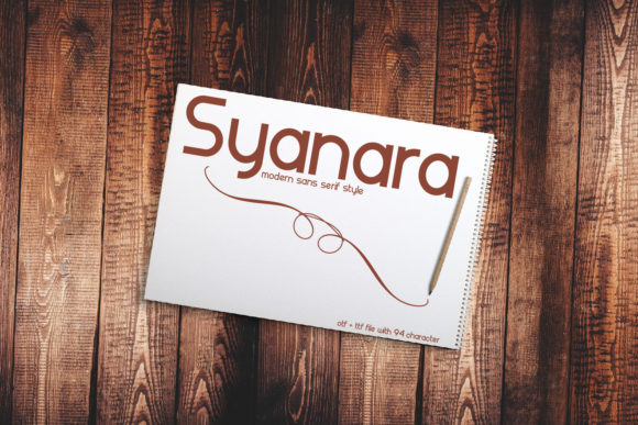 Syanara Font: A Simple Typeface That Elevates Your Brand