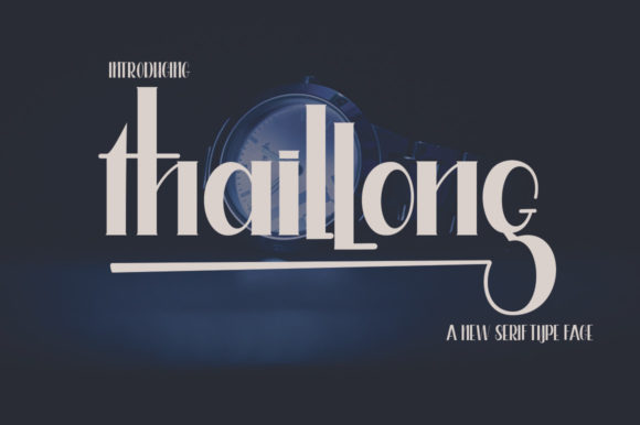 Thaillong Font: Elevating Your Campaign Design with Elegance