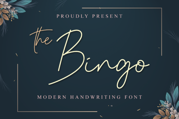 The Bingo: A Handwritten Typeface for Modern Marketing
